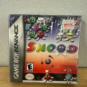 Snood Nintendo Game Boy Advance GBA 2001 New Factory Sealed - Slightly Crushed